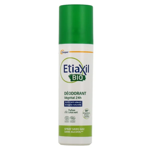 ETIAXIL DÉODORANT VÉGÉTAL 24H FRAÎCHEUR BAMBOU PEAU SENSIBLE 100ML