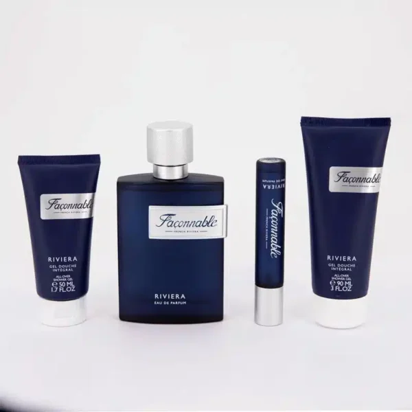 FAÇONNABLE COFFRET PARFUM RIVIERA HOMME 4 PIÈCES