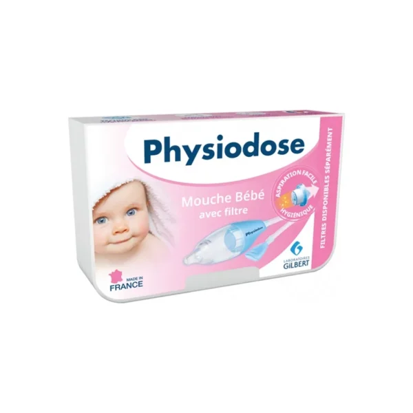 GILBERT PHYSIODOSE MOUCHE BÉBÉ PAR ASPIRATION AVEC FILTRE