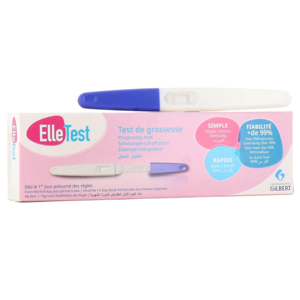 GILBERT TEST DE GROSSESSE FIABLE ELLETEST 1 PIÈCE