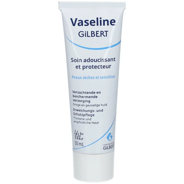 GILBERT VASELINE SOIN ADOUCISSANT ET PROTECTEUR PEAU SÈCHE 50 ML