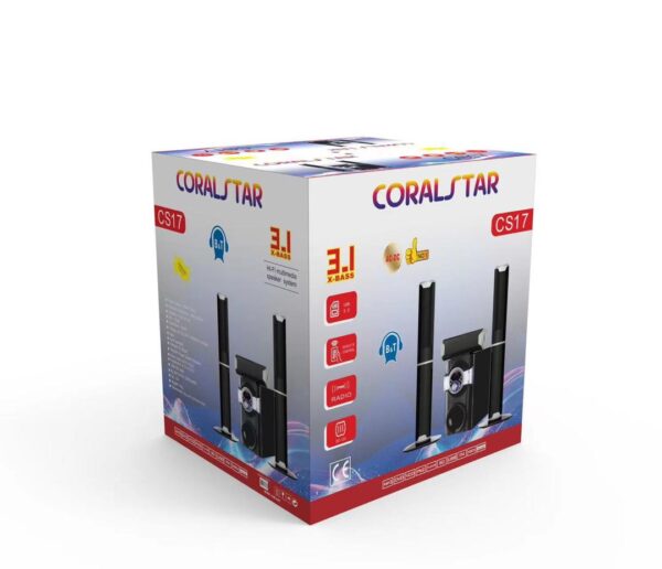 Haut Parleur Multimedia 5.1 CORALSTAR CS17