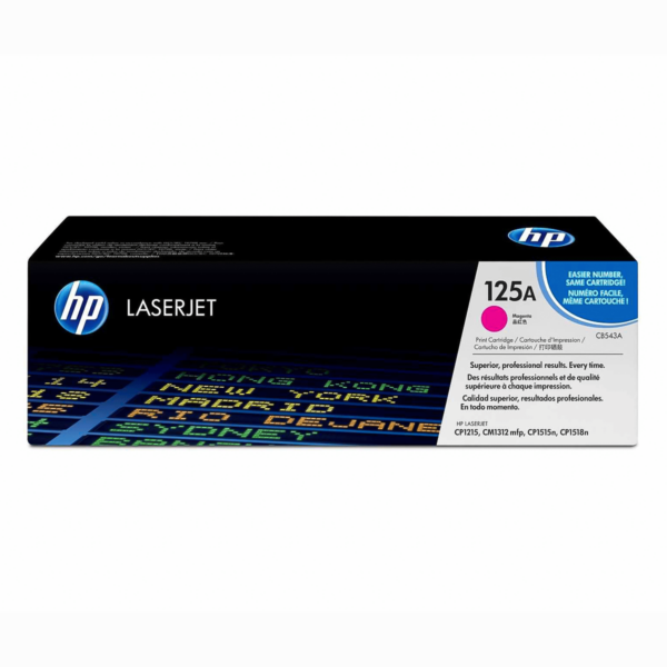 HP 125A (CB542A) toner LaserJet Rose N.O