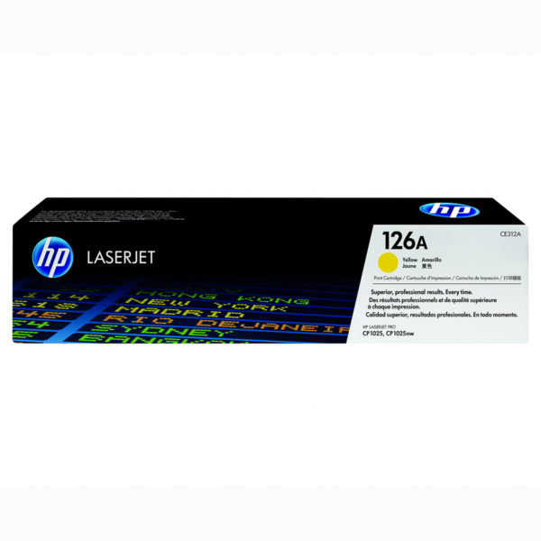 HP 126A toner LaserJet Jaune authentique