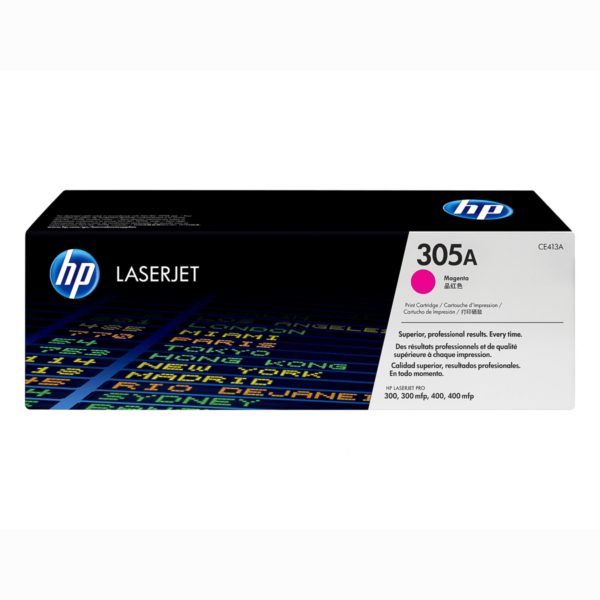 HP 305A (CE410A) Cartouche de toner HP LaserJet Rose d’origine