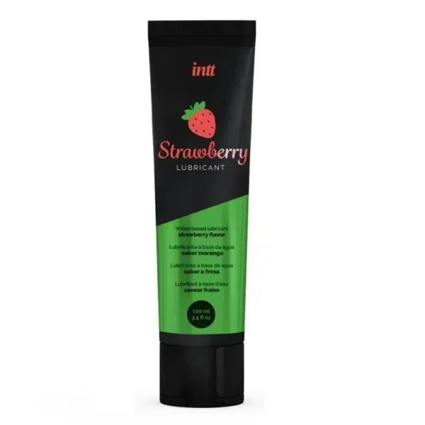 INTT LUBRIFIANT COMESTIBLE FRAISE 100ML