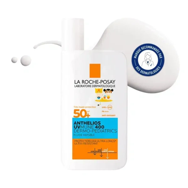 LA ROCHE POSAY ANTHELIOS SPF50+ UVMUNE DERMO PEDIATRICS FLUIDE SANS PARFUM 50 ML