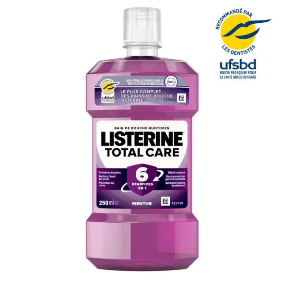 LISTERINE BAIN DE BOUCHE TOTAL CARE 250 ML