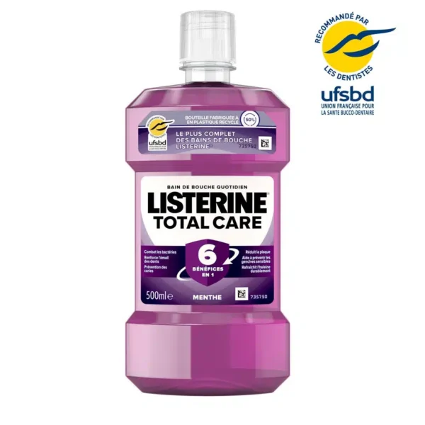 LISTERINE BAIN DE BOUCHE TOTAL CARE 500 ML