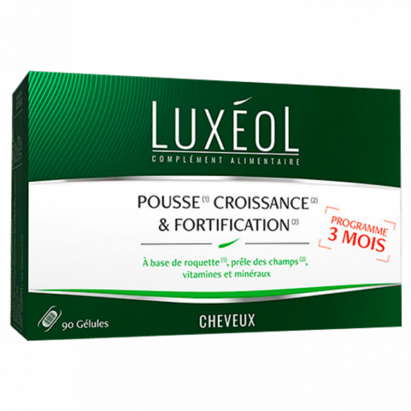LUXÉOL POUSSE CROISSANCE ET FORTIFICATION 90 GÉLULES