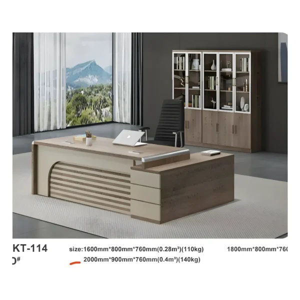 MEUBLE DE BUREAU | TABLE DE BUREAU KT114-20 2M