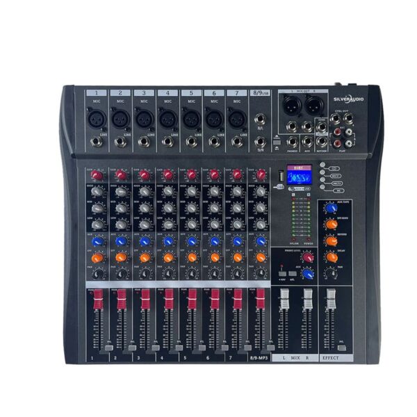 Mixeur Professionnel 8 Pistes – MX806BT