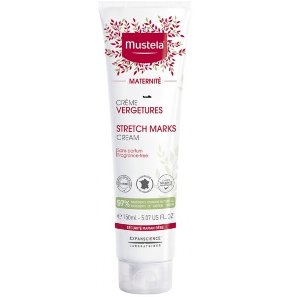 MUSTELA MATERNITÉ CRÈME VERGETURE SANS PARFUM 150 ML