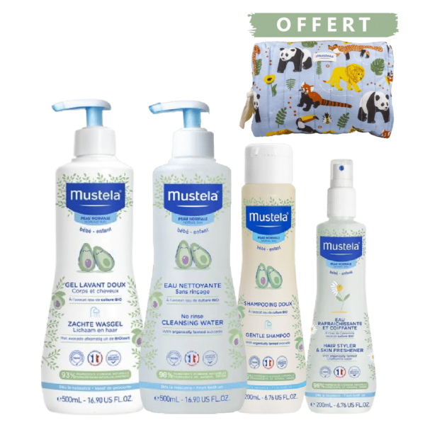 MUSTELA PACK ESSENTIEL DE TOILETTE BÉBÉ