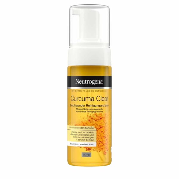 NEUTROGENA CURCUMA MOUSSE NETTOYANTE