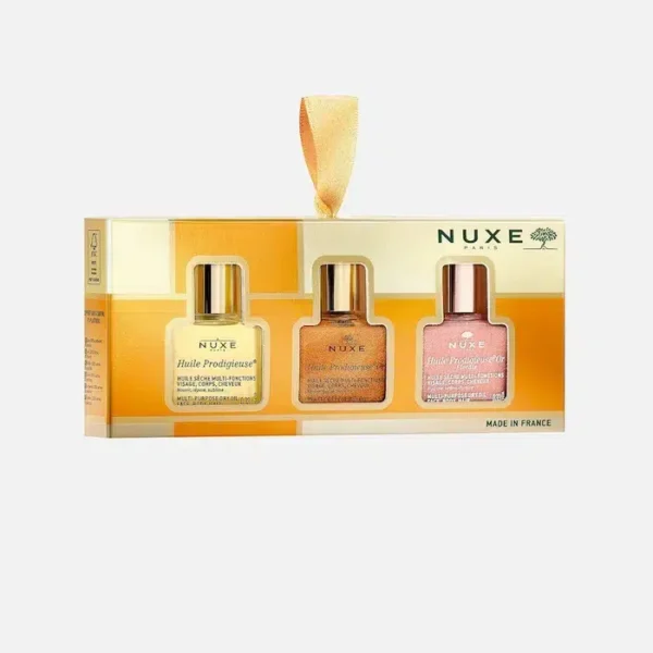 NUXE HUILE PRODIGIEUSE® LES 3 PRODIGIEUX® COFFRET SOIN CORPS
