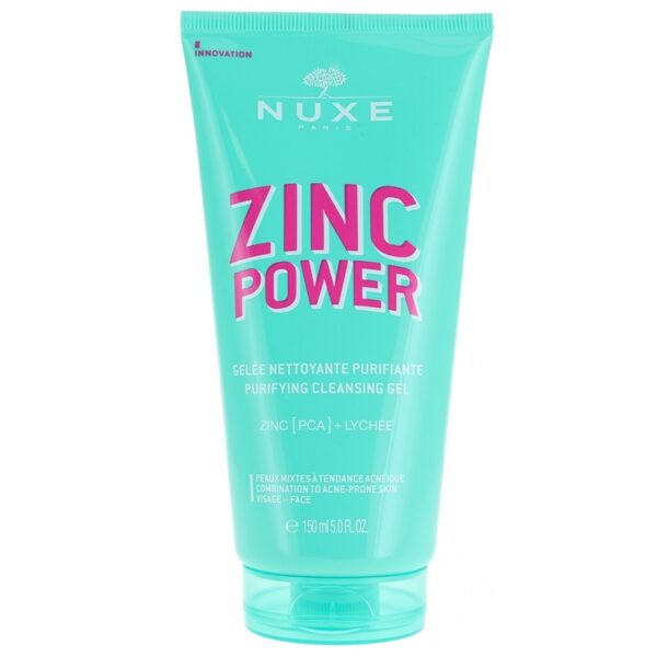 NUXE ZINC POWER GELÉE NETTOYANTE PURIFIANTE 150 ML