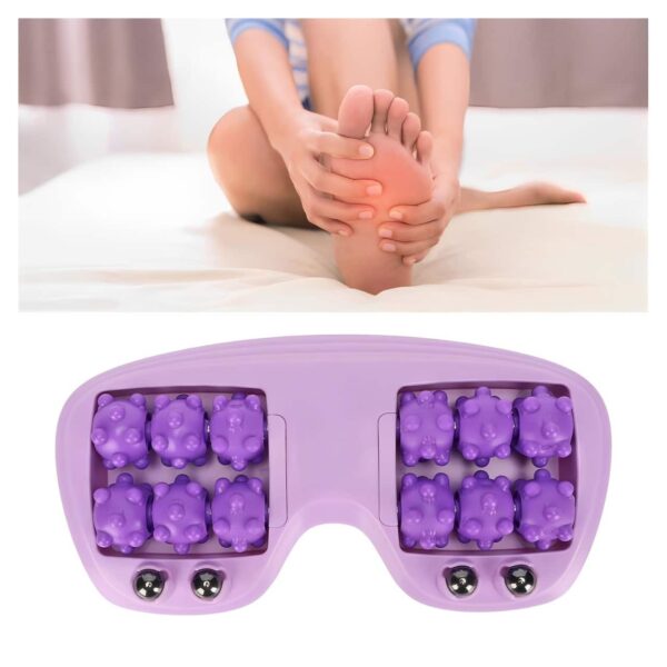 Outils de massage des pieds avec roue Ldler à quatre rangées