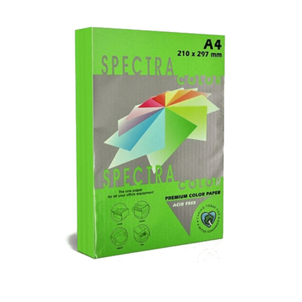 PAPIER COULEUR SINAR SPECTRA A4 2500 FEUILLES CARTON DE 5 RAM