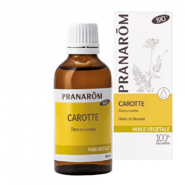 PRANAROM - HUILES CAROTTE, HUILE VÉGÉTALE - BIO, 50ML