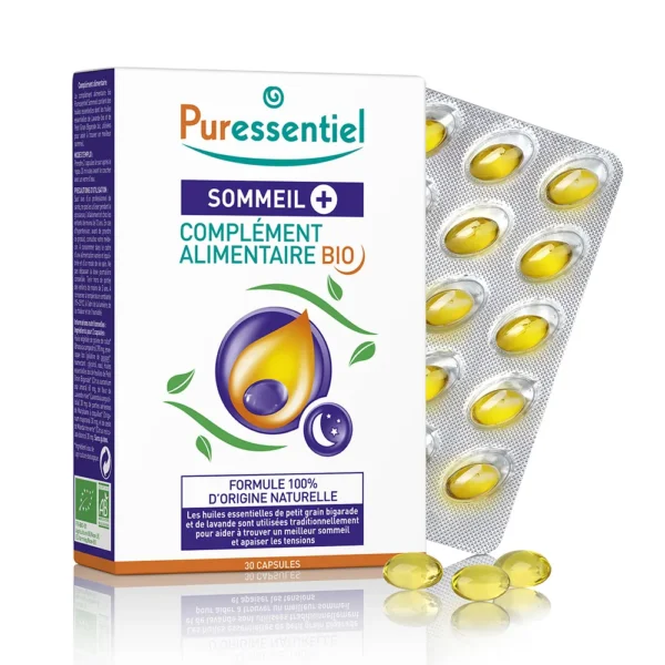 PURESSENTIEL DÉTENTE SOMMEIL BIO 30 CAPSULES