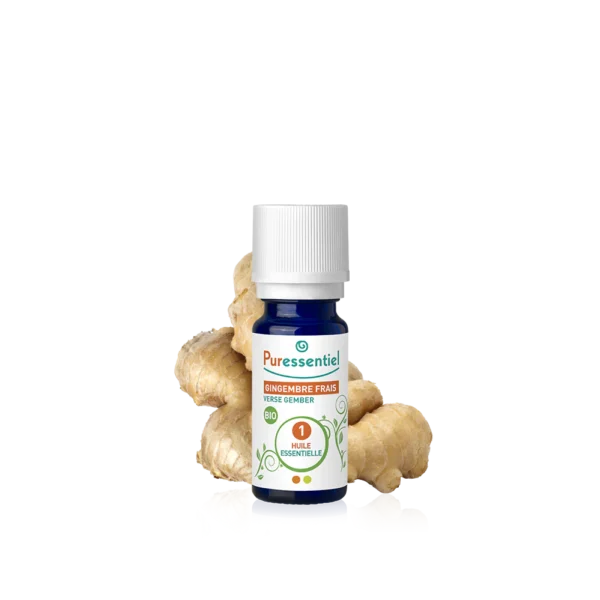 PURESSENTIEL HUILE ESSENTIELLE GINGEMBRE FRAIS BIO 5 ML