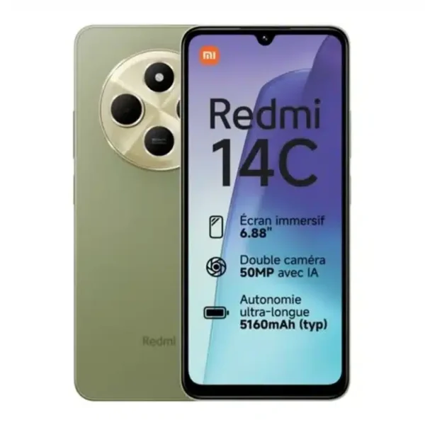 Redmi 14c - 128 Go - RAM 4Go - Ecran 6,88'