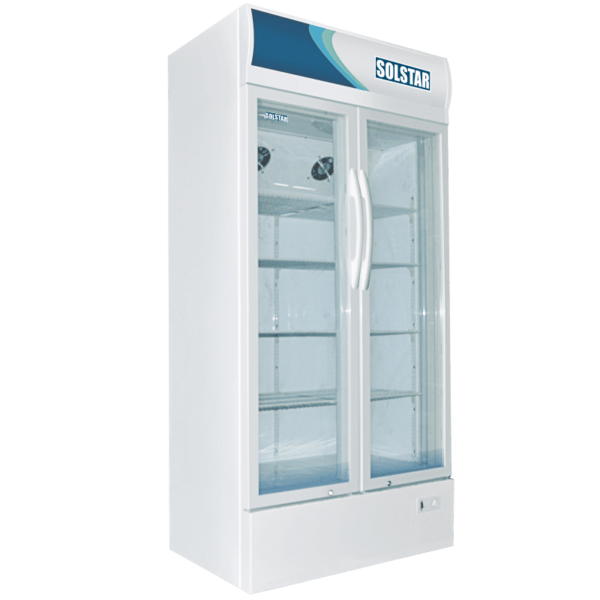 Refrigerateur Vitrine SOLSTAR 2 Portes VC6500AWHVSS