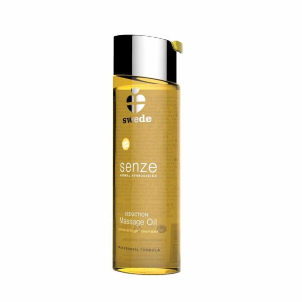 SWEDE HUILE DE MASSAGE SENZE SEDUCTION CLOU DE GIROFLE, ORANGE ET LAVANDE 100 ML