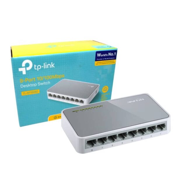 Switch De Bureau 8 Ports 10/100 Mbps TP-Link TL-SF1008D