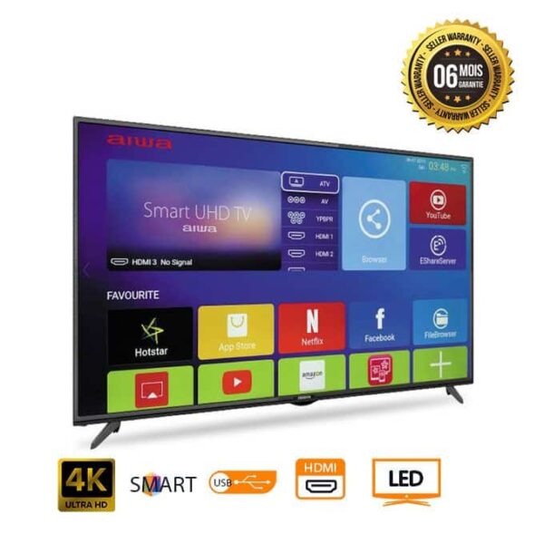 Televiseur AIWA 43" Smart TV JH43AS700D