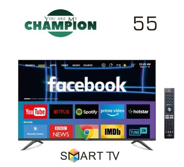 Televiseur CHAMPION 55" Smart Android