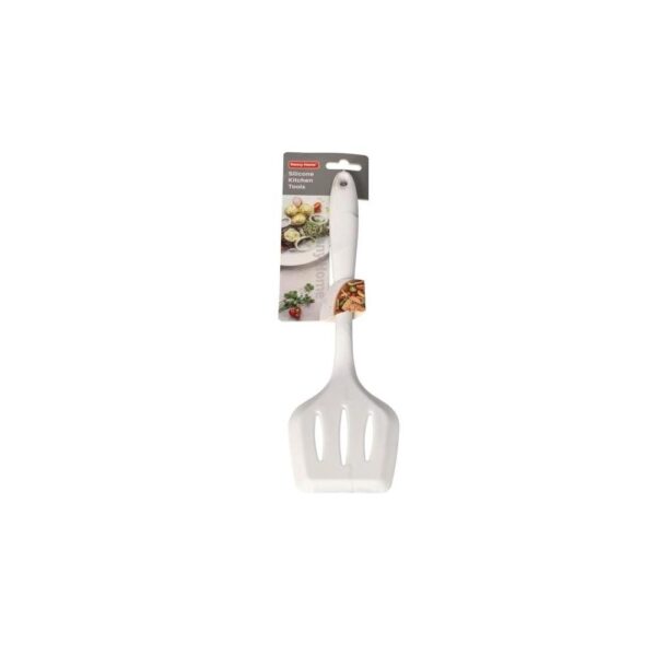 Turner à fentes marbre blanc en silicone Spatule 30cm