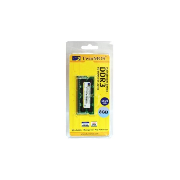 TWINMOS -RAM PC PORTABLE DDR3 DE 8 Go