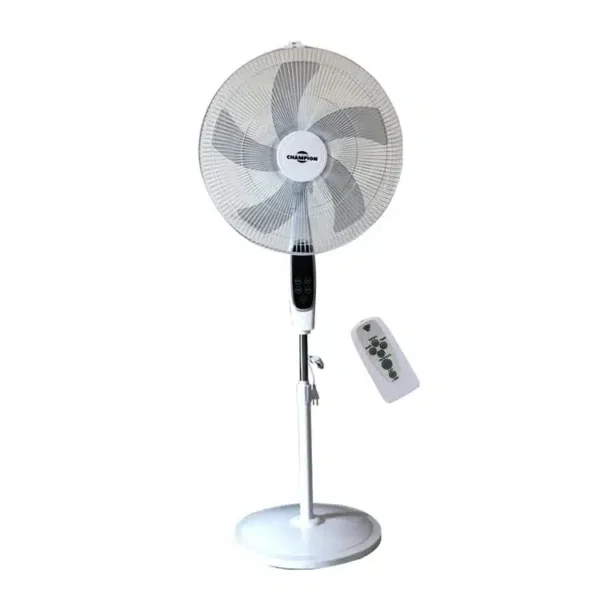 Ventilateur champion sur pied avec commande 20"