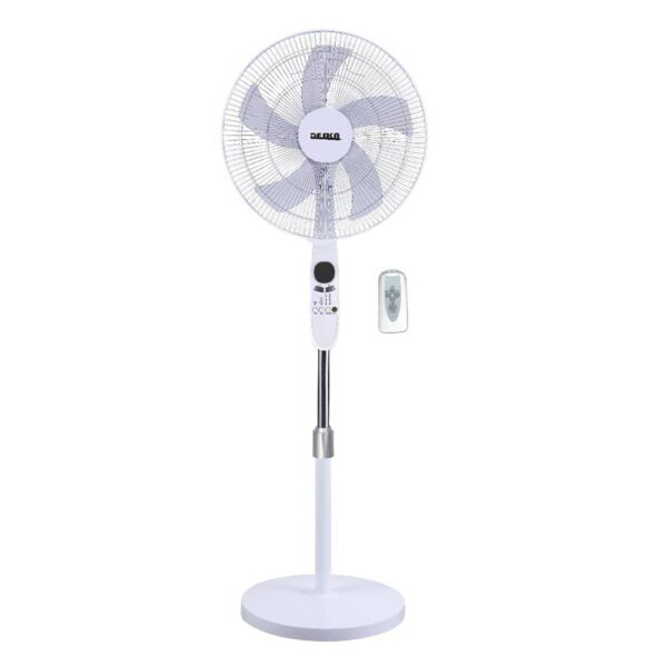 VENTILATEUR DESKA SUR PIED AVEC COMMANDE – 18 POUCES